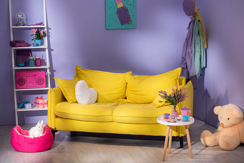 Баклажановый цвет в интерьере: с чем сочетать, для каких комнат и стилей подходит